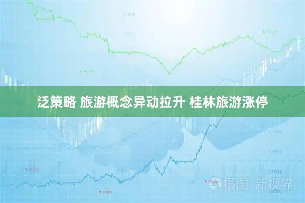 泛策略 旅游概念异动拉升 桂林旅游涨停